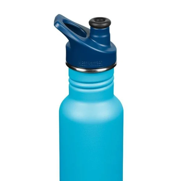 Promo ⌛ Klean Kanteen Gourde Sport Klean Kanteen Classic 0,8l Bleue 👏 3