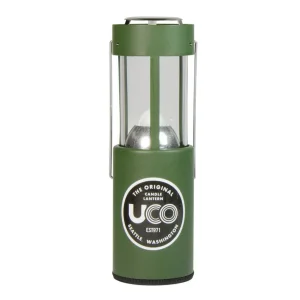 Coupon 😍 Randonnee Pedestre Uco Original Lantern Lanterne Camping + Bougie – Verte 😍 13
