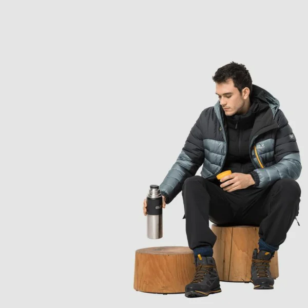 Le moins cher 👍 Randonnee Pedestre Jack Wolfskin Thermos Jack Wolfskin Kolima 1.0 NOIR 🥰 3