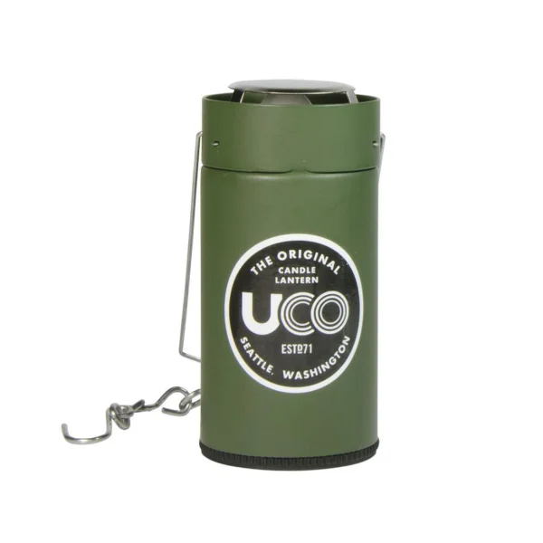 Coupon 😍 Randonnee Pedestre Uco Original Lantern Lanterne Camping + Bougie – Verte 😍 3