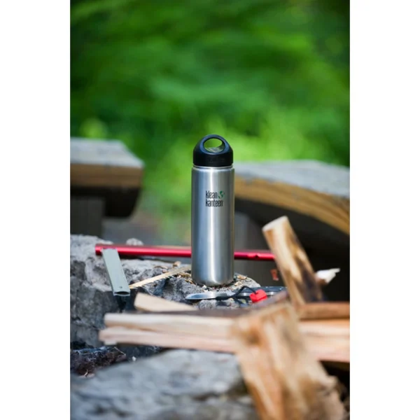 Bon marché ✨ Randonnee Pedestre Klean Kanteen Gourde Klean Kanteen Wide 0,8l Inox Avec Large Goulot 😍 5