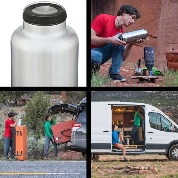 Les meilleures critiques de ✔️ Klean Kanteen Bouteille Isotherme Klean Kanteen Tkwide Insulated Loop 1,9l Inox 🌟 3