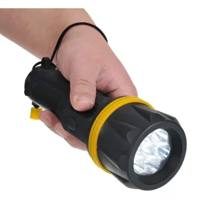Remise ❤️ Portwest Lampe Torche Caoutchouc Portwest 7 Led 🔔 6
