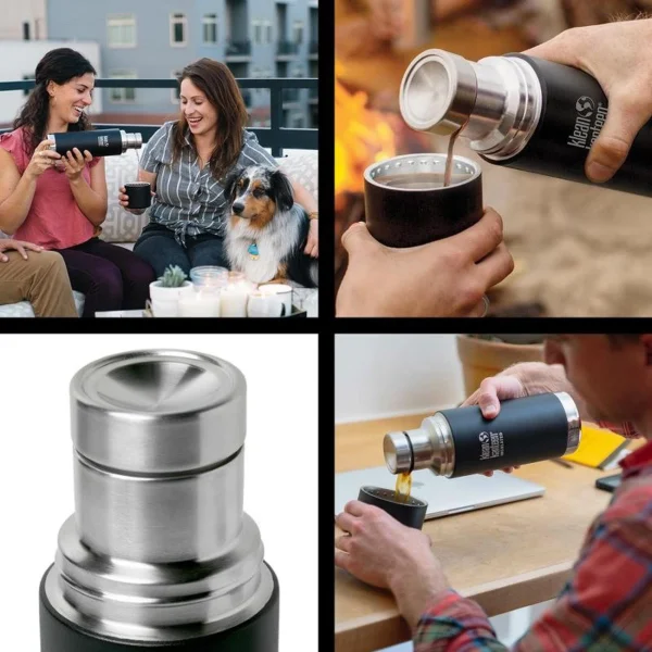 Meilleure vente 👏 Klean Kanteen Thermo Klean Kanteen Tkpro Insulated 0,75l Inox Noir 🌟 3