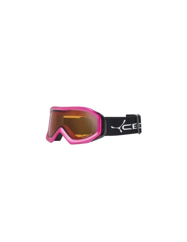 Masque De Ski Neuf Cébé Eco OTG Pink Orange Catégorie 2 Tout Temps 1