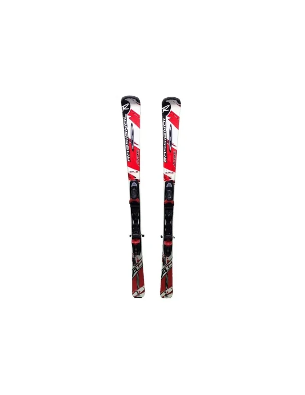Ski Occasion Rossignol Alias 74 Rouge Blanc + Fix 1