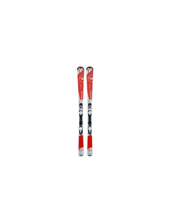 Ski Occasion Rossignol Pursuit 200LTD White Red + Fix Look 1