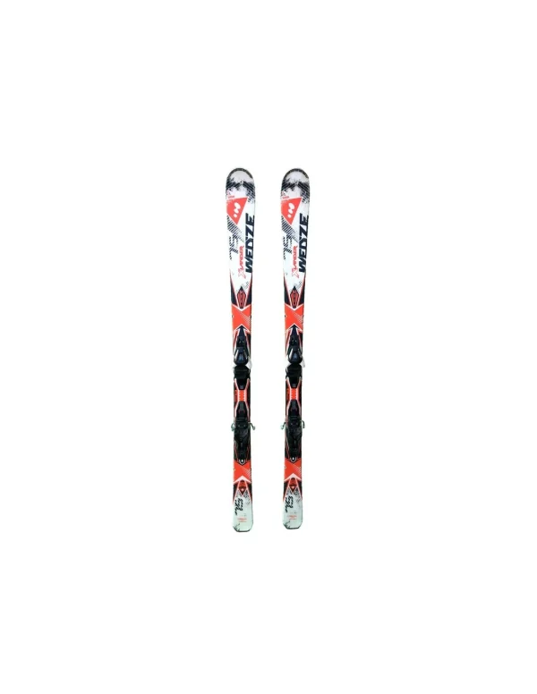 Ski Occasion Wedze X Lander 75 Taille 158cm, 165cm, 175cm Orange Blanc 1